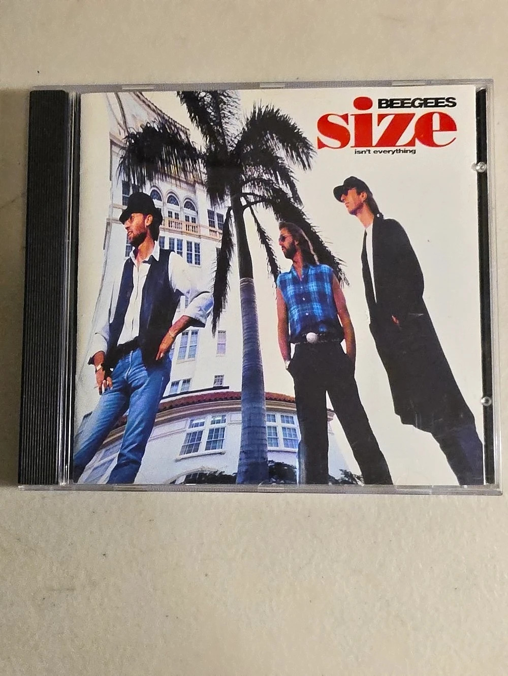 Bee Gees Size Isn't Everything CD Album Blue & Black